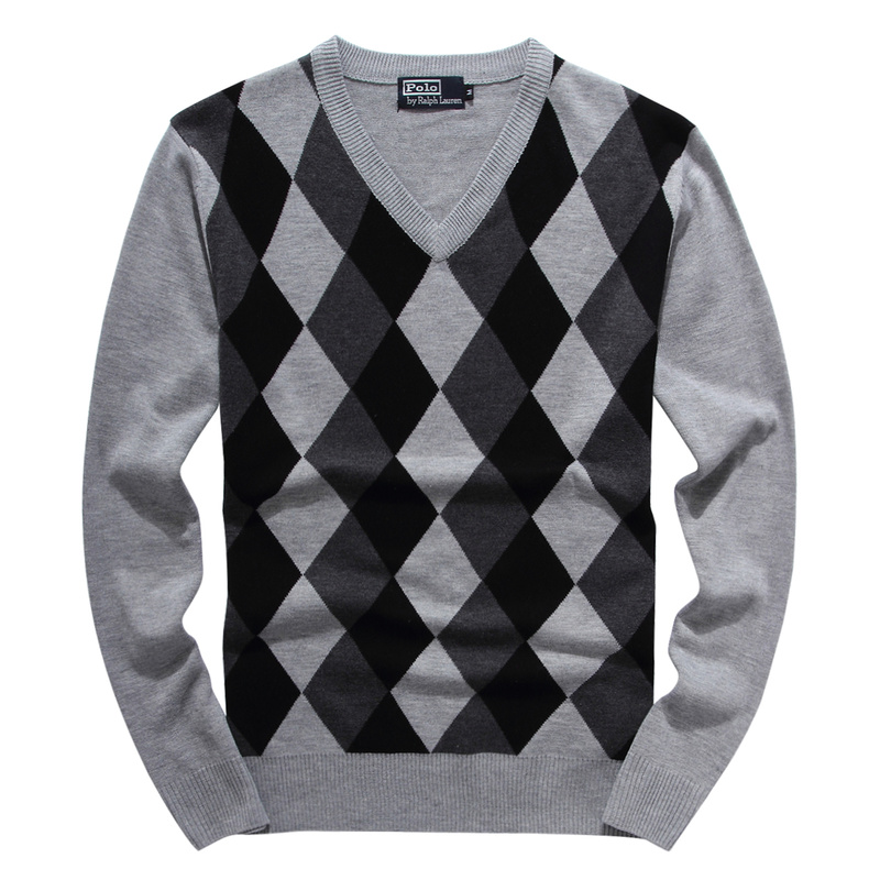 Pull Col en V Ralph Lauren Pas Cher Pour Homme